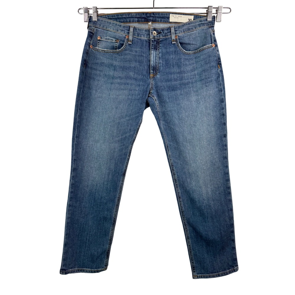 Rag Bone Dre Low rise slim boyfriend Jeans Size 30 boho Y2K chic